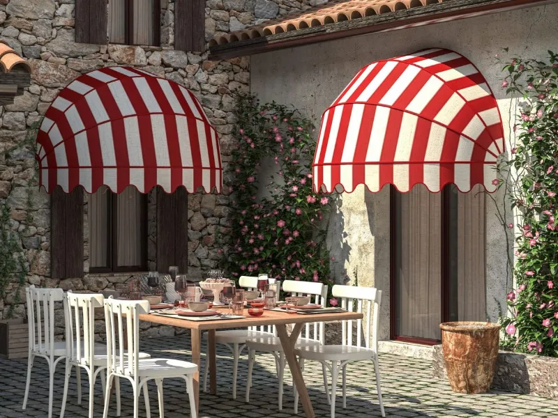 Peonia di Arquati - Tenda a cappottina