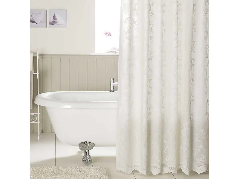 tenda doccia elegante e retrò