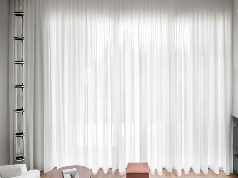 Resstende - Tenda arricciata con binario Novo
