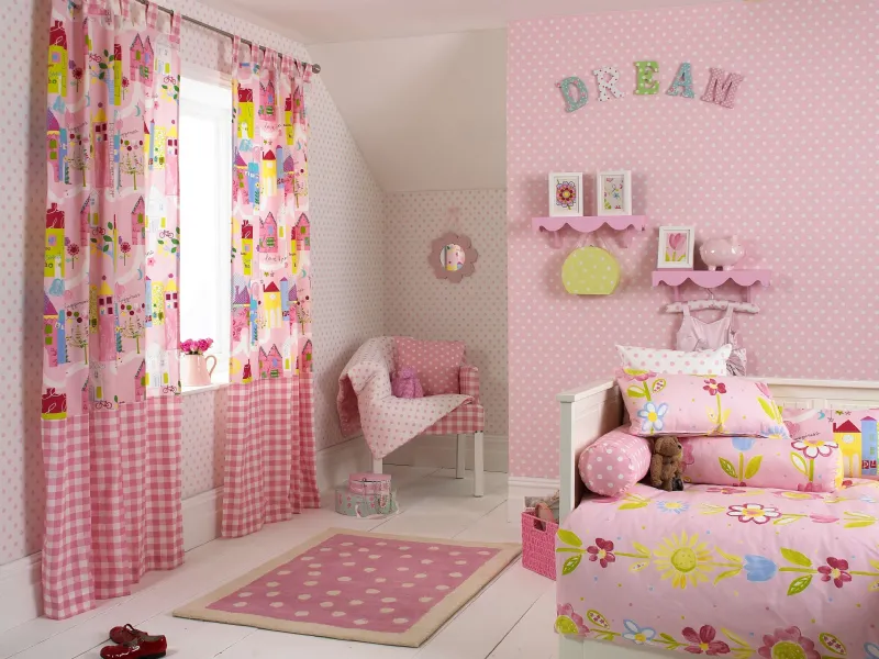 Tenda per camera da letto bambine