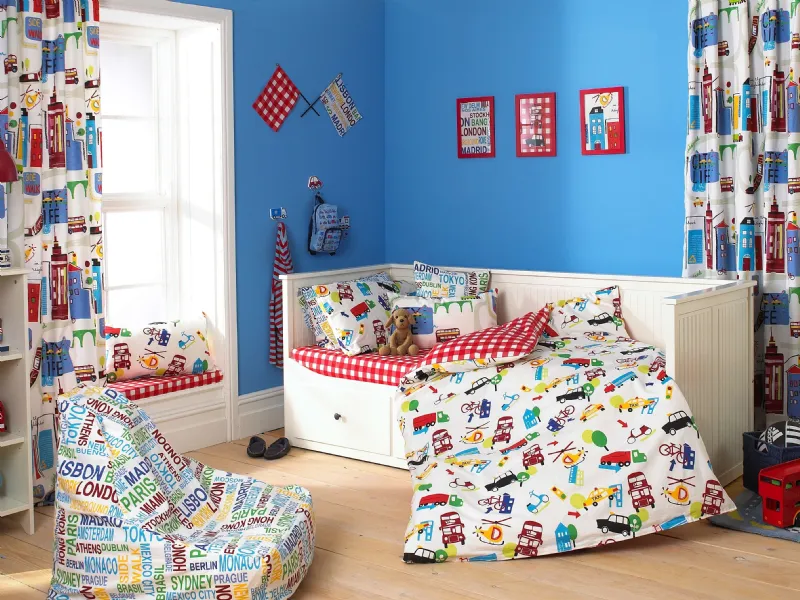 Tende cameretta bambini colorate