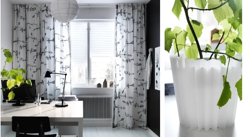 Veneziane Ikea in alluminio, pvc o carta