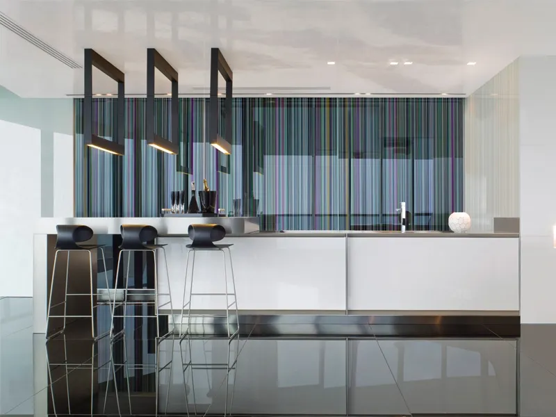 Cucina laccata lussuosa ego design