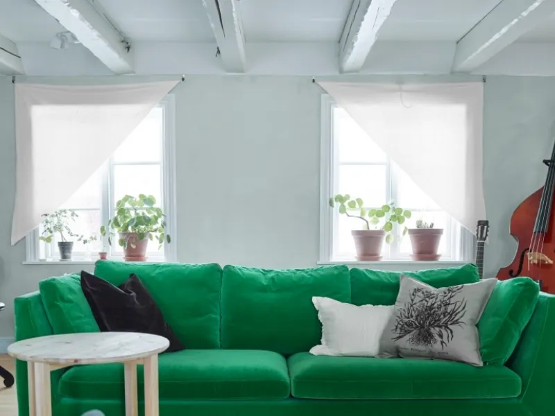 Tessuti Ikea per tende
