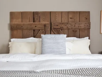 Testiera letto fai da te