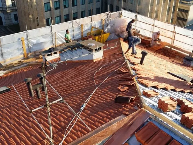 Tetto ventilato isolante
