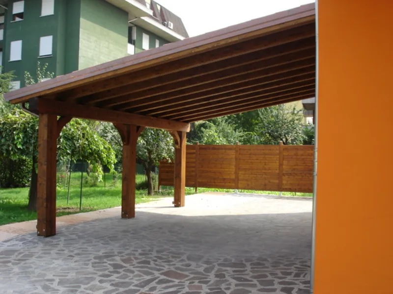 tettoie in legno