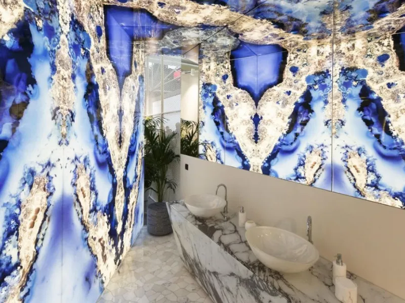 Un suggestivo ambiente di Cersaie 2019