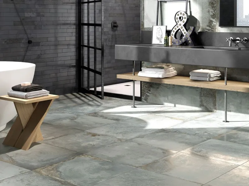Ceramica Rondine presenta Oxyd: il nuovo gres porcellanato effetto metallo