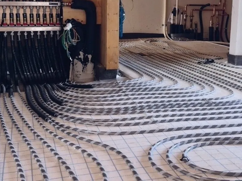 Sistema radiante Tecefloor Klett by Tece