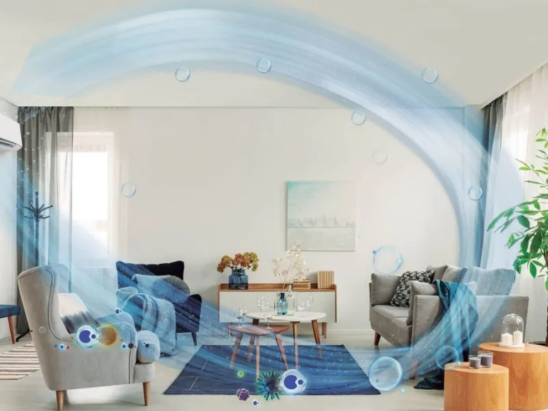 La tecnologia nanoe X purifica gli ambienti e li deodorizza
