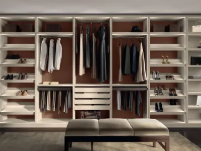 Cabina armadio Walk-in Fluida di Scavolini