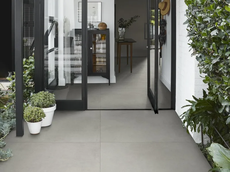 Collezione Marazzi Cementum20 nella sfumatura Nickel