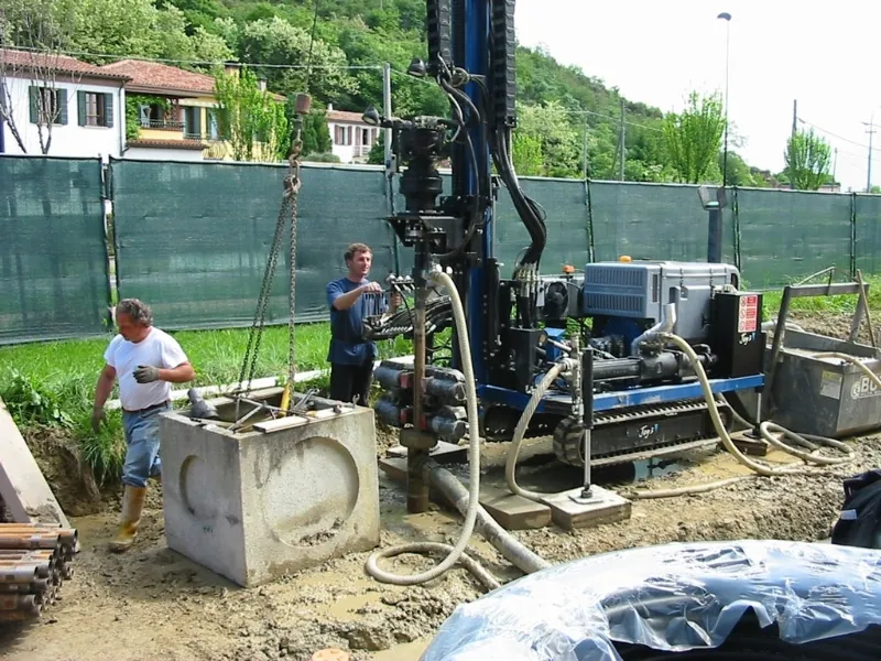 Istallazione di sonde geotermiche