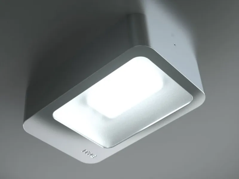 lampada cubo bianca