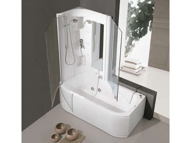 Vasca da bagno con doccia