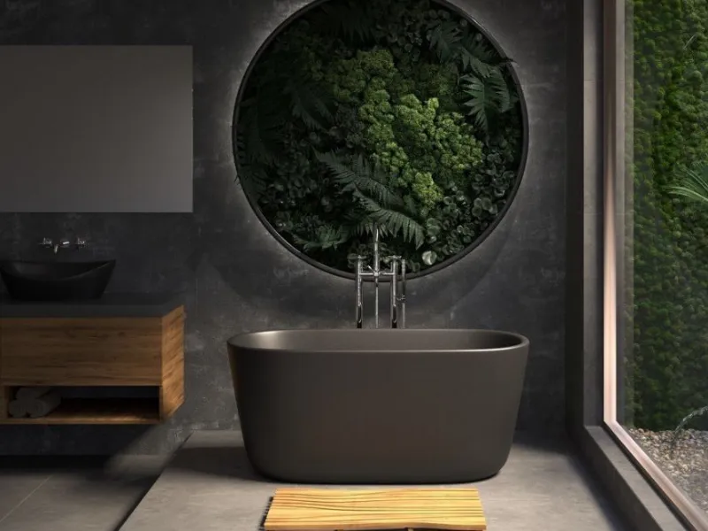 Lullaby Mini, vasca da bagno freestanding di Aquatica
