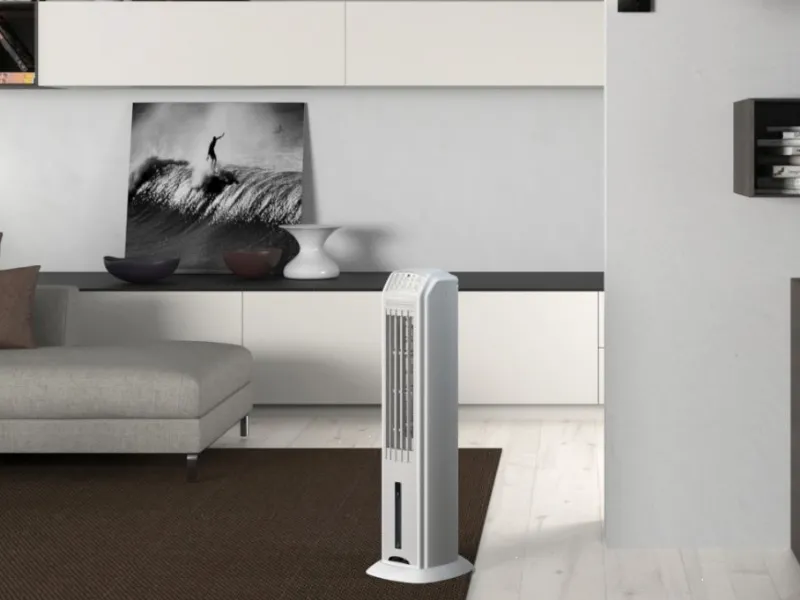 Ventilatore con funzionamento ad acqua