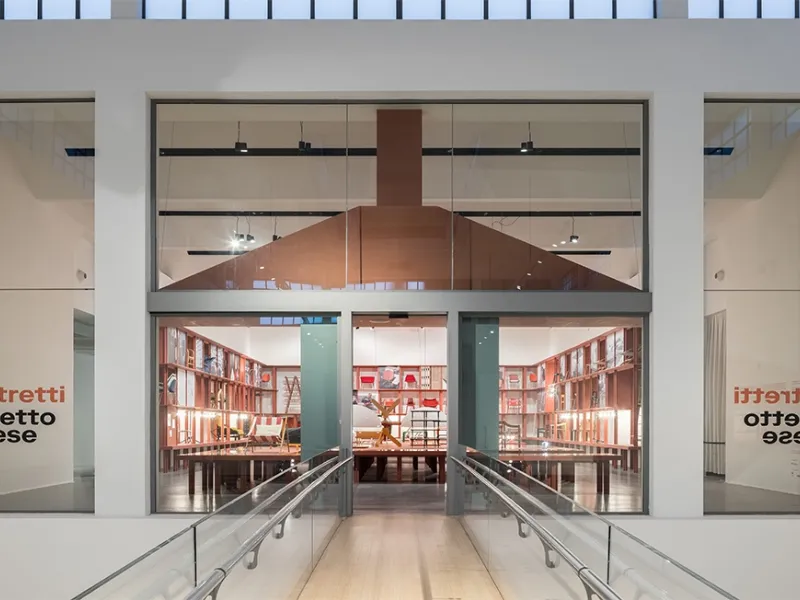 Ingresso mostra su Magistretti alla Triennale di Milano
