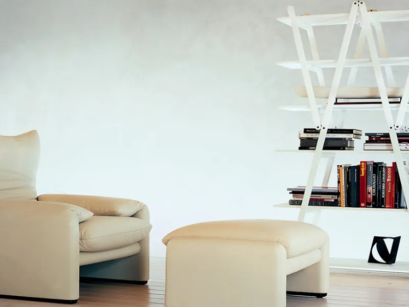 Libreria Nuvola Rossa prodotta da Cassina dal 1977