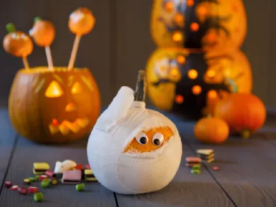 Zucca ornamentale Halloween